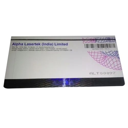 व्हाइट प्रिंटेड बारकोड लेबल