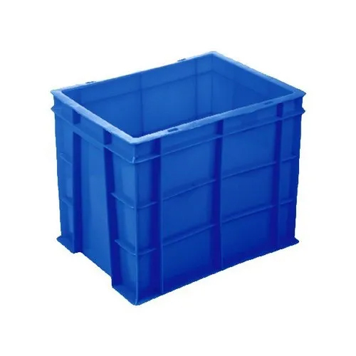 87 Ltrs Plastic Crates - Color: Blue