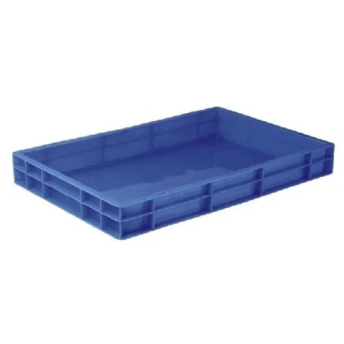 12 Ltrs Plastic Crates - Color: Blue