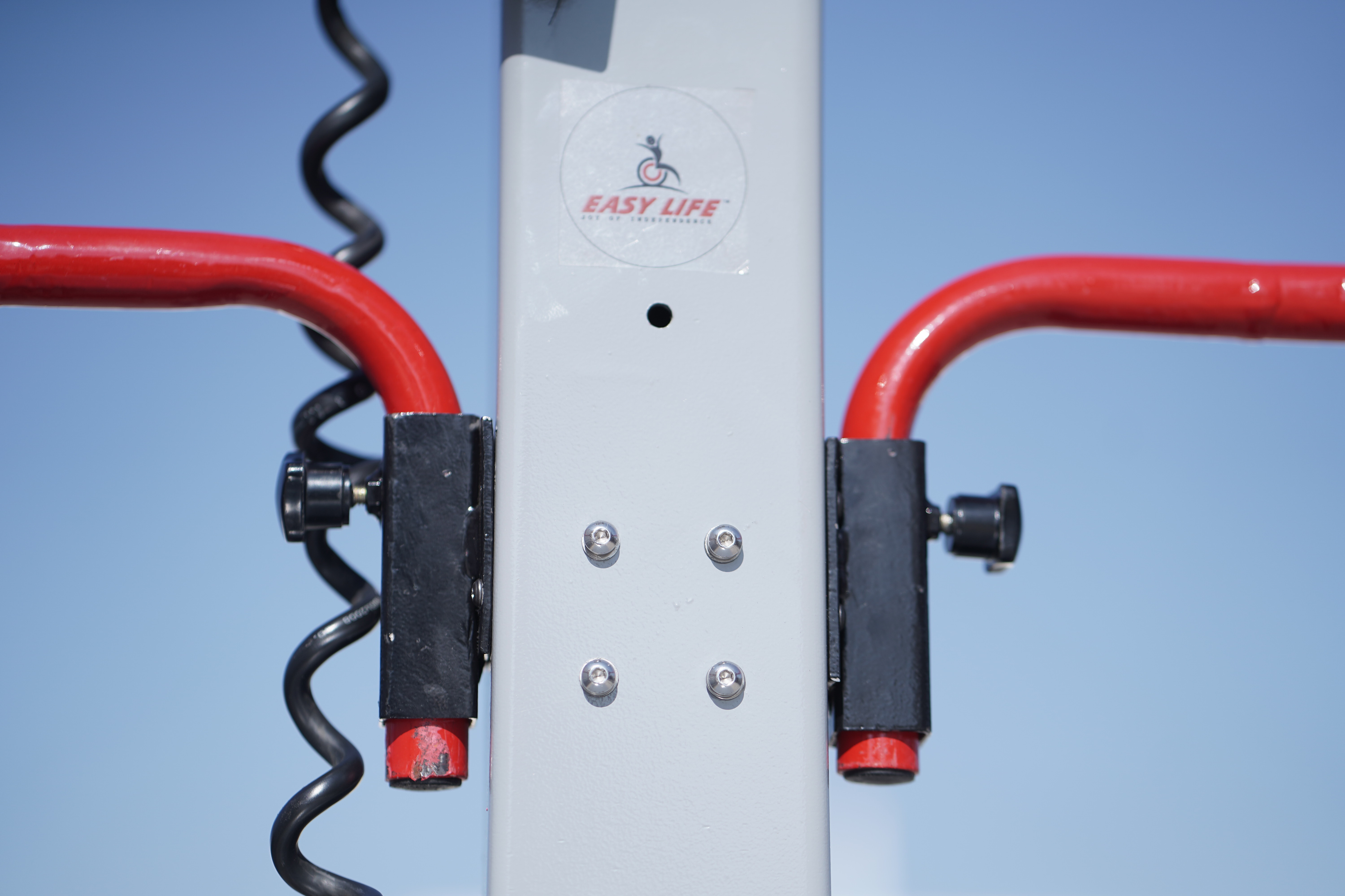 Mild Steel Electric Powered Floor Lifter - Castor Type: 360a Swivel