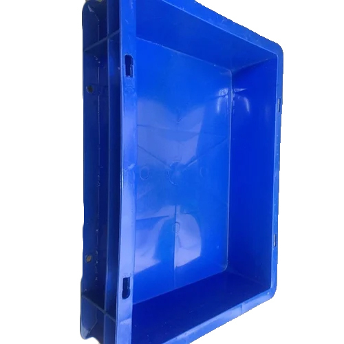 Blue Supreme Rectangular Plastic Crates