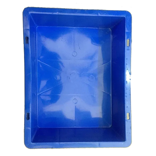 Blue Supreme Rectangular Plastic Crates