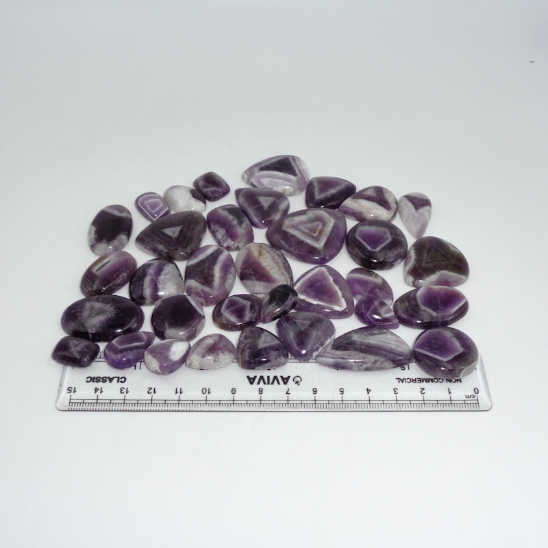 Trapiche Amethyst Cabochon Grade: Top