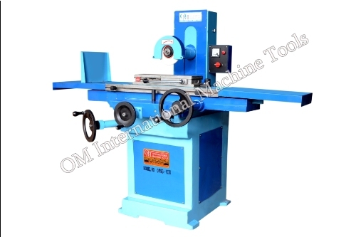 Microfeed Surface Grinder Machine - Cast Iron 100 Kg Weight Blue Color | Semi-automatic With 1 Year Warranty