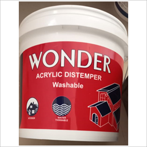 वंडर ऐक्रेलिक डिस्टेंपर एप्लीकेशन: पेंटिंग