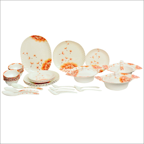 Melamine Crockery - Durable Lightweight Melamine Resin Plates, Bowls & Spoons, Scratch & Breakage Resistant, High-temperature Utility