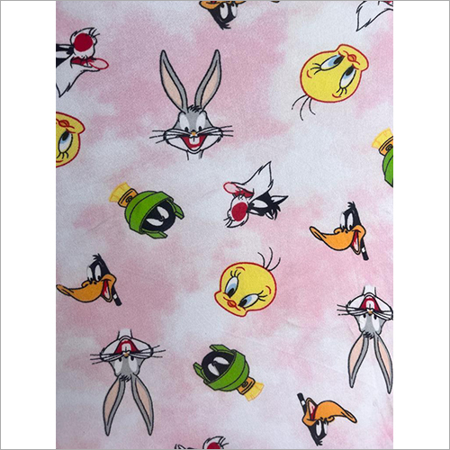 Multicolor Brush Print Fabric