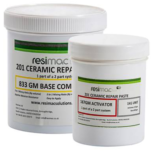 Resimac 201 Ceramic Repair Paste - Grade: Industrial Grade