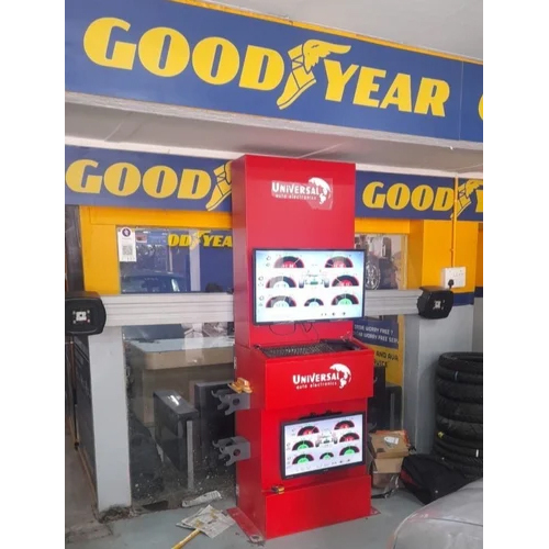 Hd 3d व्हील एलाइनमेंट मशीन वारंटी: 1 वर्ष