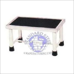 Hospital Foot Step Stool - Design: Cross
