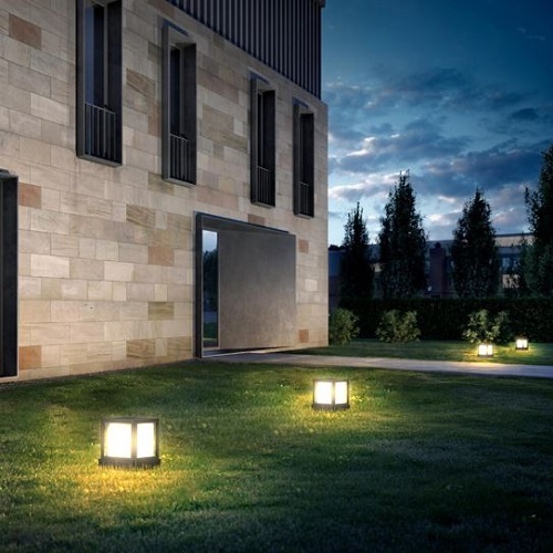 White Sarrvad Solar Column Light (Esl-54) 10 Watt