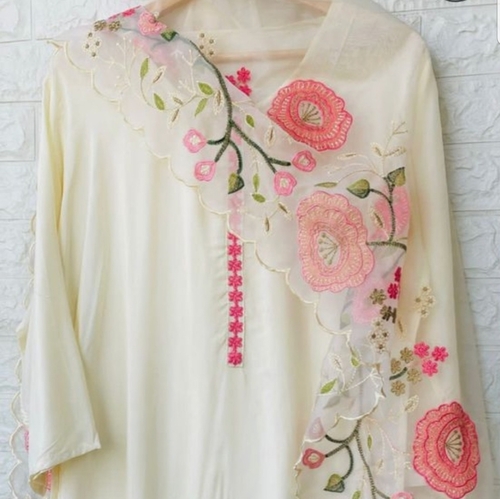 Indian Cream Kurti