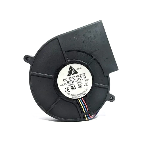 प्लास्टिक 12v डीसी कूलिंग फैन ब्लेड सामग्री: धातु