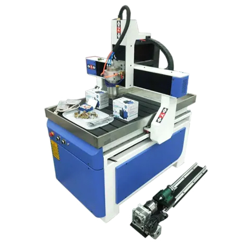 Blue Dm6090w 2.2 Kw Cnc Stone Engraving Machine