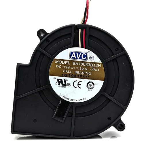 Avc Ba10033b12h एयर कूलिंग ब्लोअर फैन ब्लेड सामग्री: प्लास्टिक
