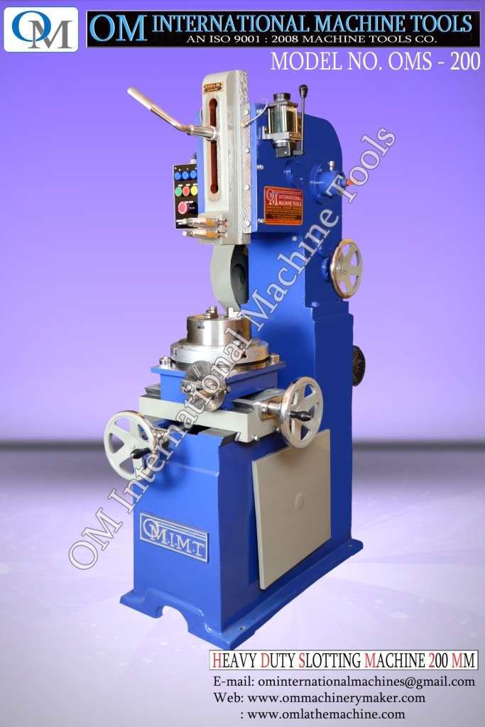 Heavy Duty Slotting Machine 200 Mm - Color: Blue