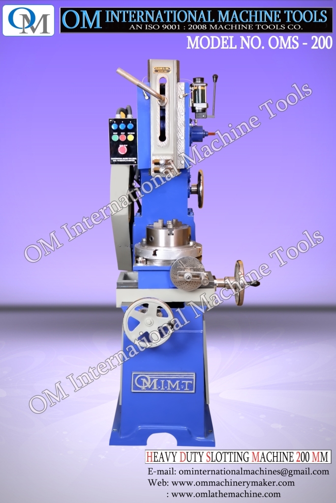 Heavy Duty Slotting Machine 200 Mm - Color: Blue