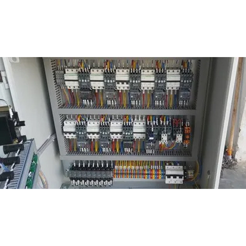 30 Kw Electrical Plc Control Panel Base Material: Mild Steel