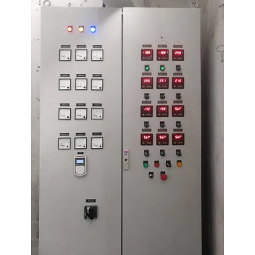 95 Kw Electrical Plc Control Panels - Base Material: Mild Steel