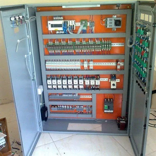 Mild Steel Electrical Plc Scada Control Panel