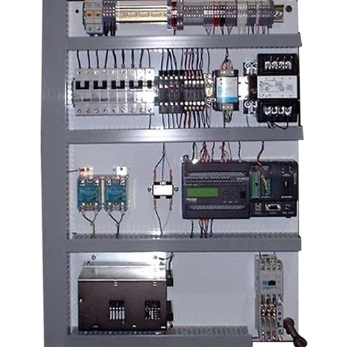 440 Kw Electrical Plc Hmi Control Panel Base Material: Mild Steel