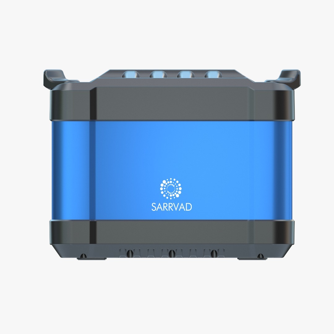 Blue & Black Sarrvad Portable Solar Power Generator G1000