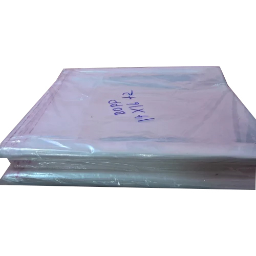 जलीय कोटिंग पारदर्शी बोप बैग