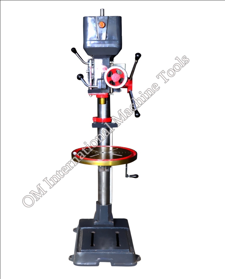 Pillar Type Drill Machine - Semi Automatic, Grey Color, 1 Year Warranty, Electric Power Source For All Industrial Applications