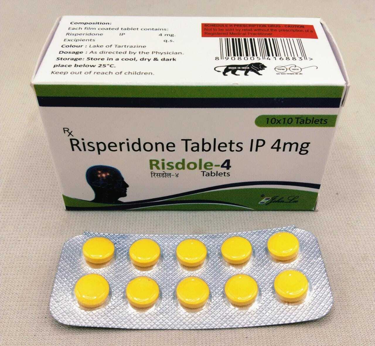 Risperidone Tablets By Johnlee Pharmaceuticals Pvt. Ltd.