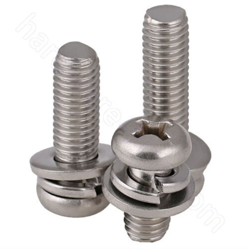 Silver Pan Philps Sems Screw