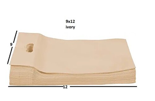 गैर बुना डी कट बैग बैग का आकार: अलग-अलग उपलब्ध