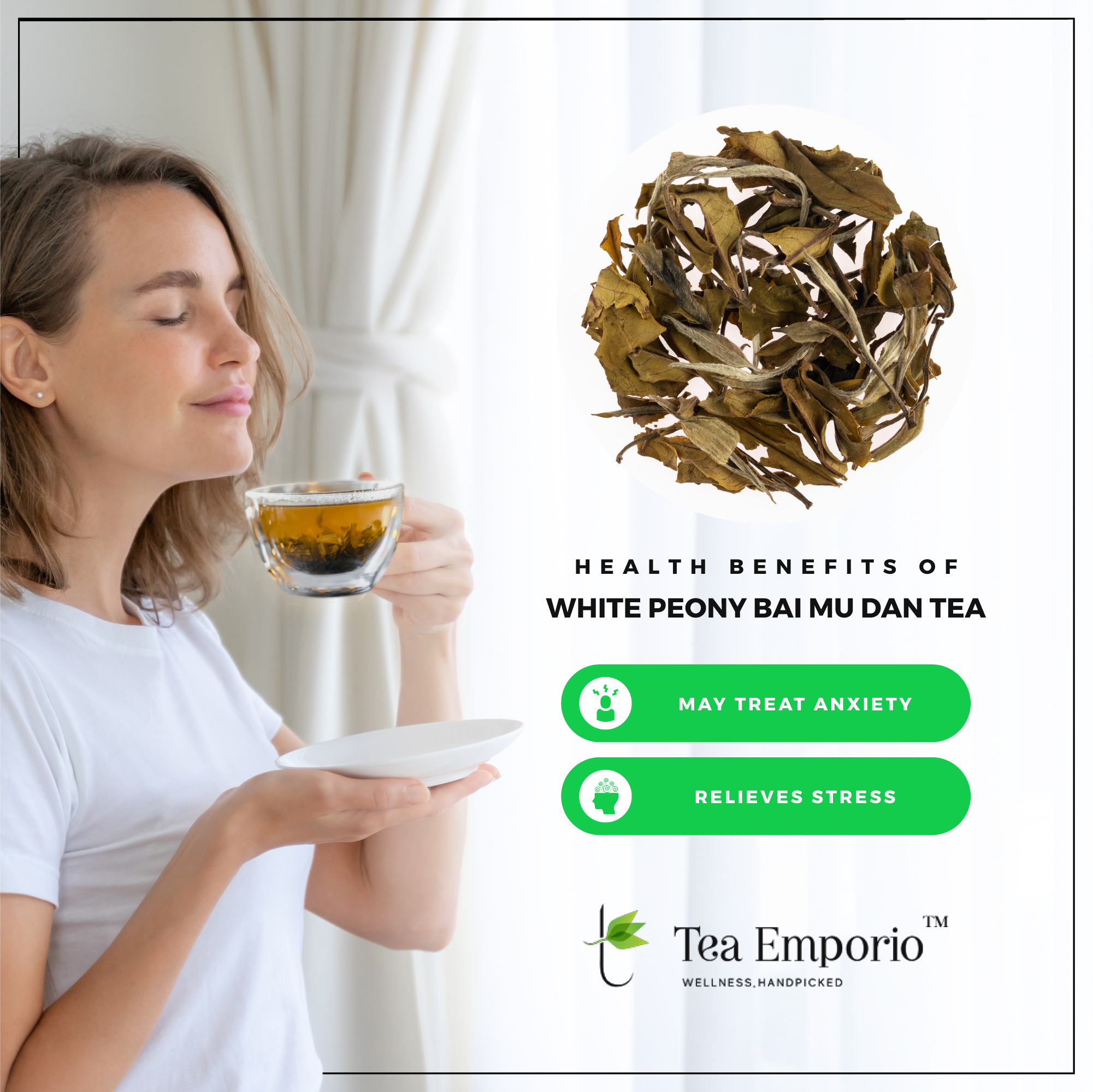 White Peony Bai Mu Dan Tea Shelf Life: 12 Months