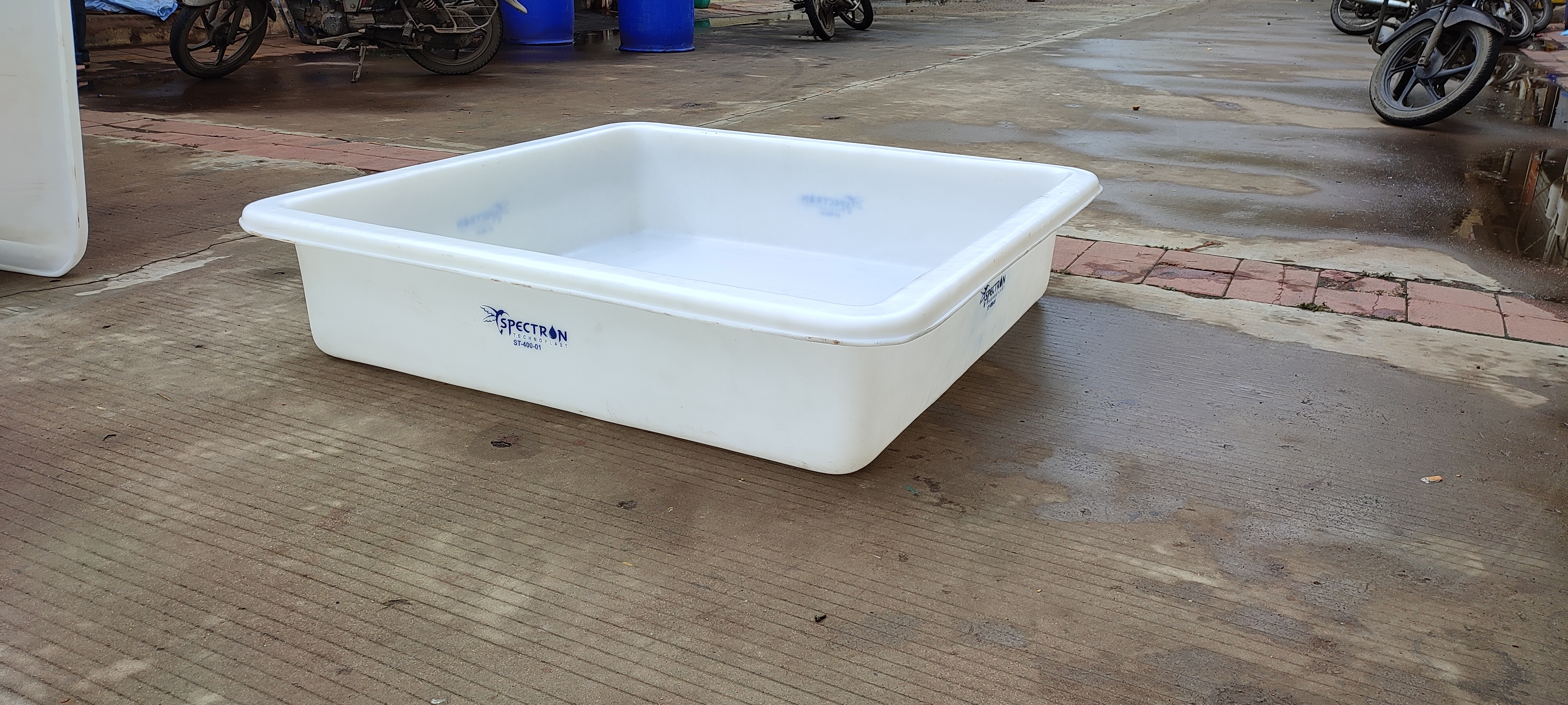 Chemical Storage Trough - Color: White