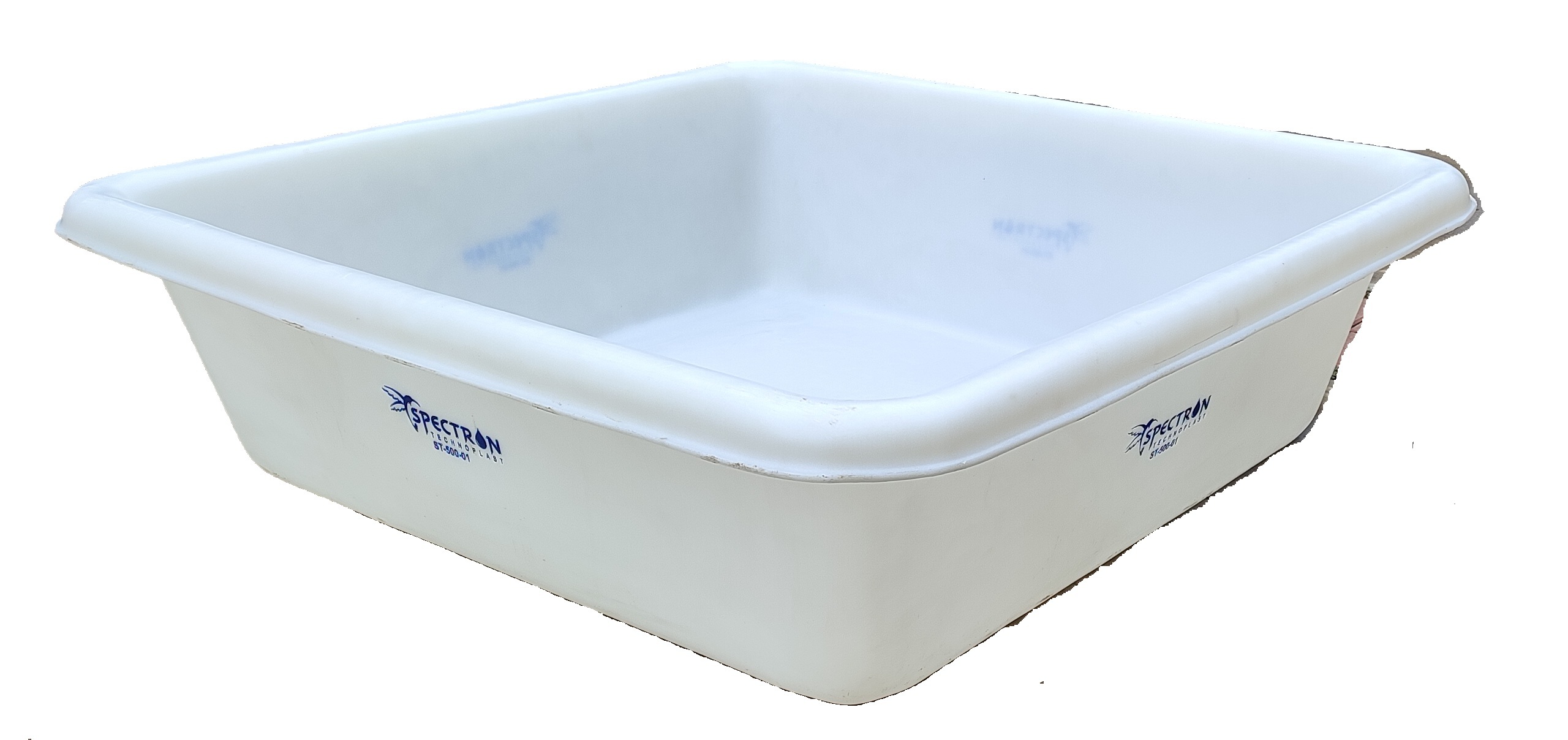 Chemical Storage Trough - Color: White