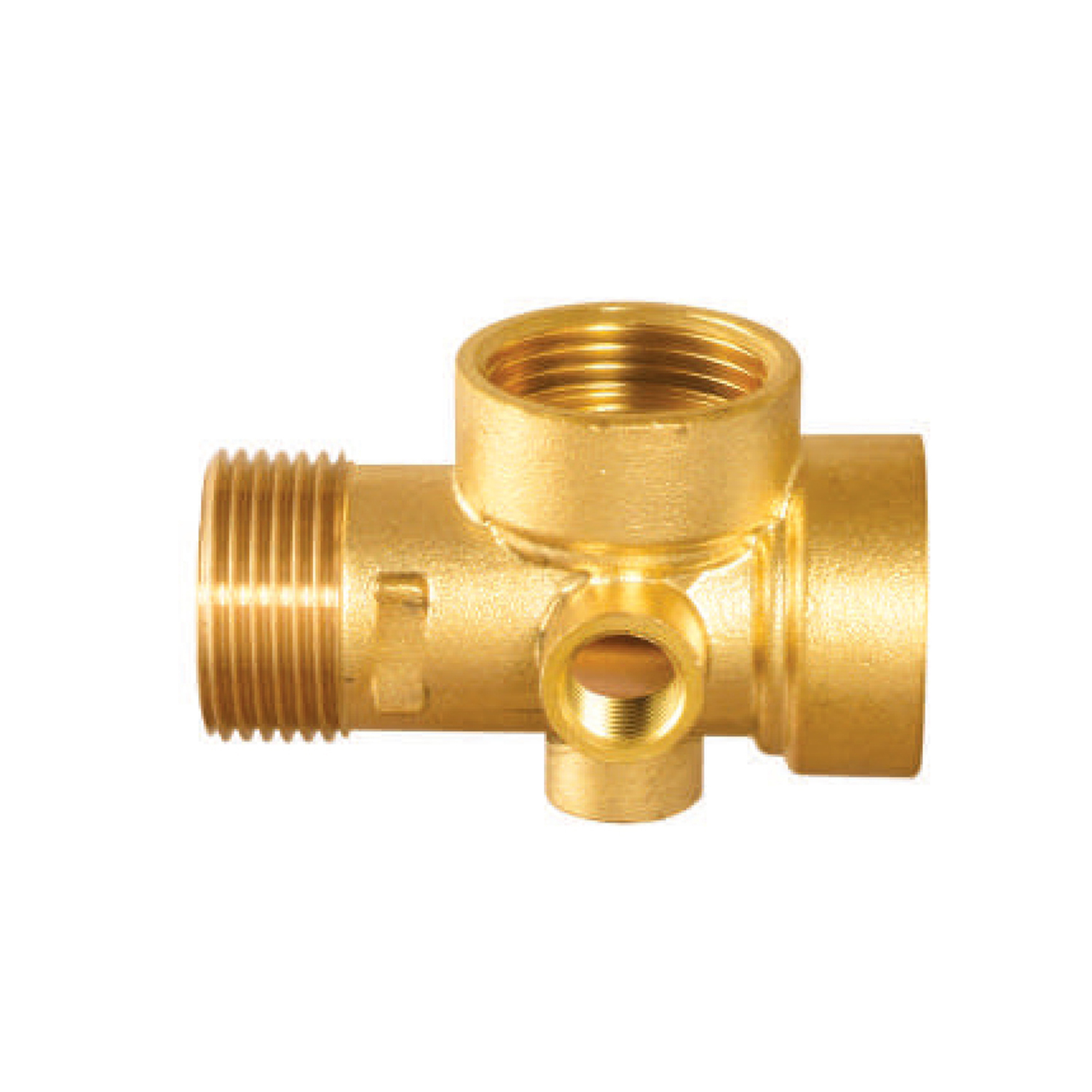 Brass Five Way Connector