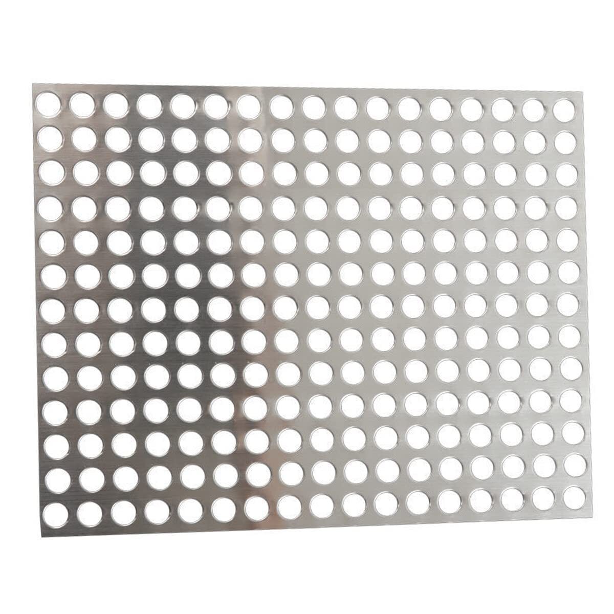 304 Ss Perforated Sheet - Stainless Steel, 4x8 Ft Dimensions, Grey Color, Thickness 0.1 Mm - 100 Mm | Applications In Hardware Parts, Grade 304 And 304l