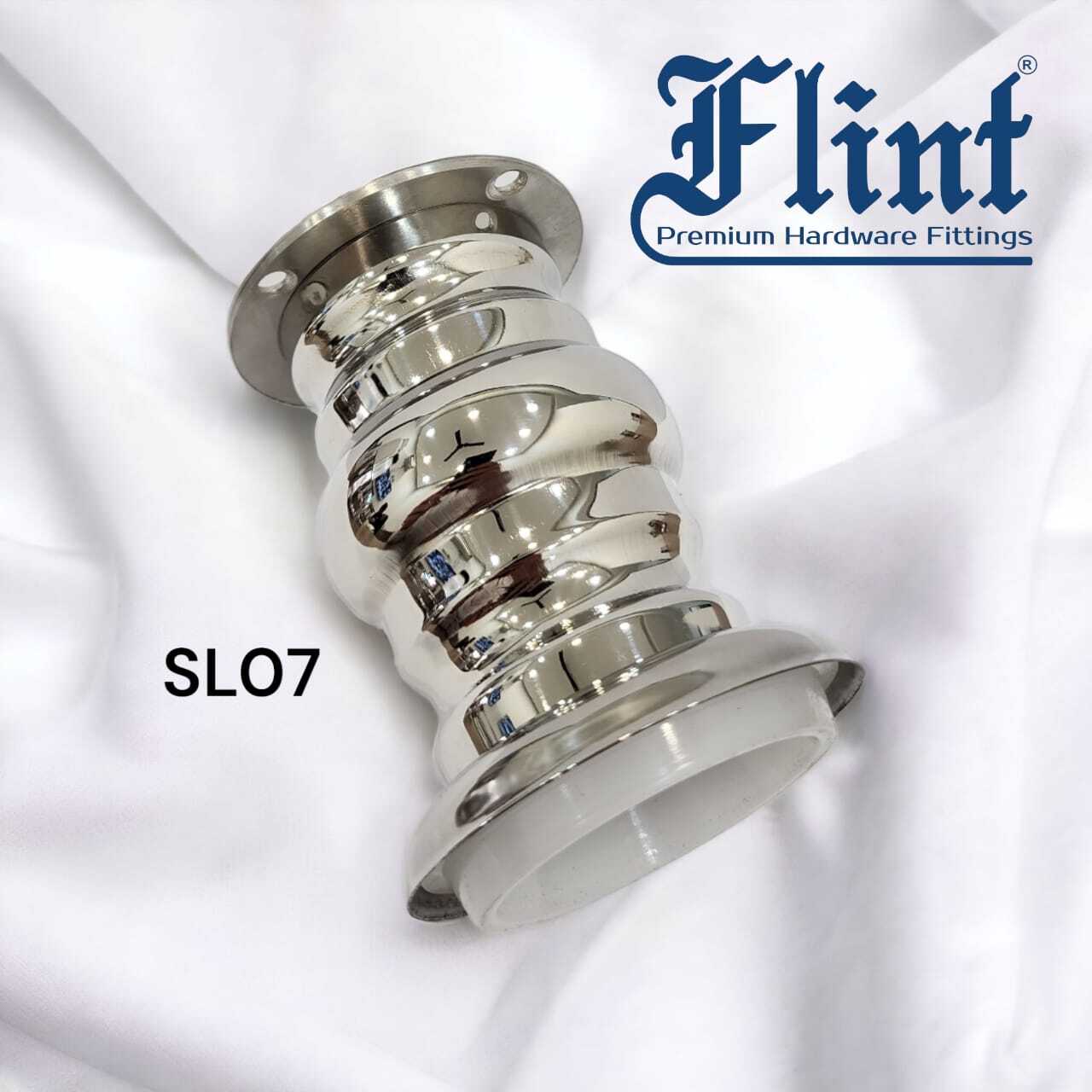 Sofa Legs Sl07 - Aluminum, 4x4 Inches, Sleek Silver Finish | Versatile Design For Furniture Enhancement, Ideal For Home Dã©cor Solutions