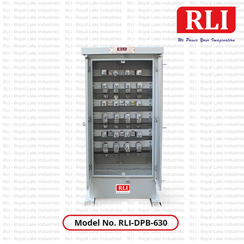 Grey Industrial Lt 4 Way Distribution Feeder Pillar Box