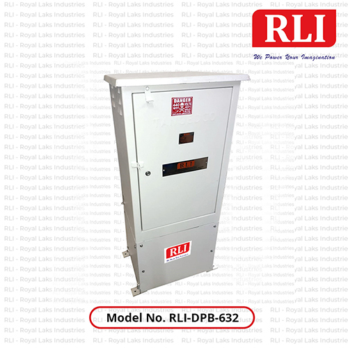 Grey Industrial Lt Mini Distribution Feeder Pillar Box