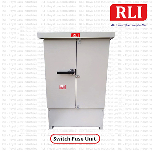 Grey Industrial Lt Panel Switch Fuse Unit