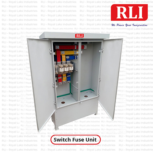 Grey Industrial Lt Panel Switch Fuse Unit