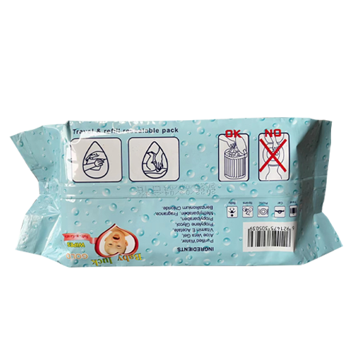 White Baby Soft Wipes 100pcs - With Vitamin E China Factory Free Sample