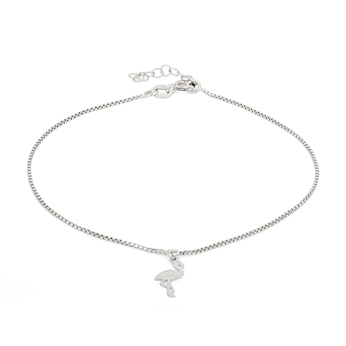Dangling Flamingo Anklet Gender: Women