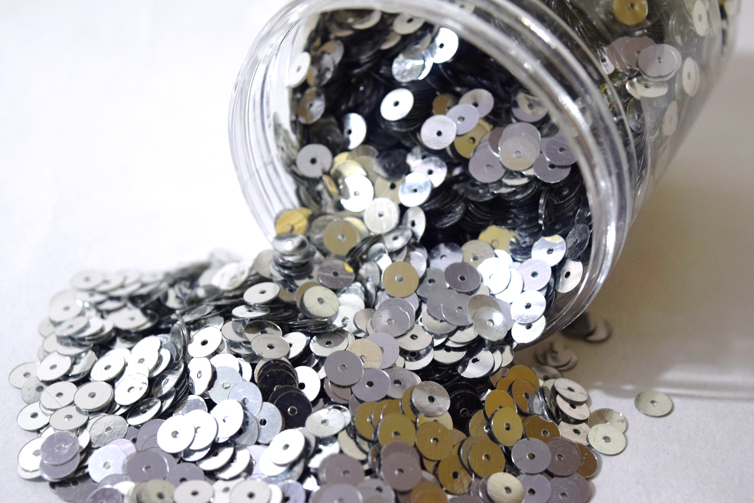 Pvc 6 Mm Flat Sequins