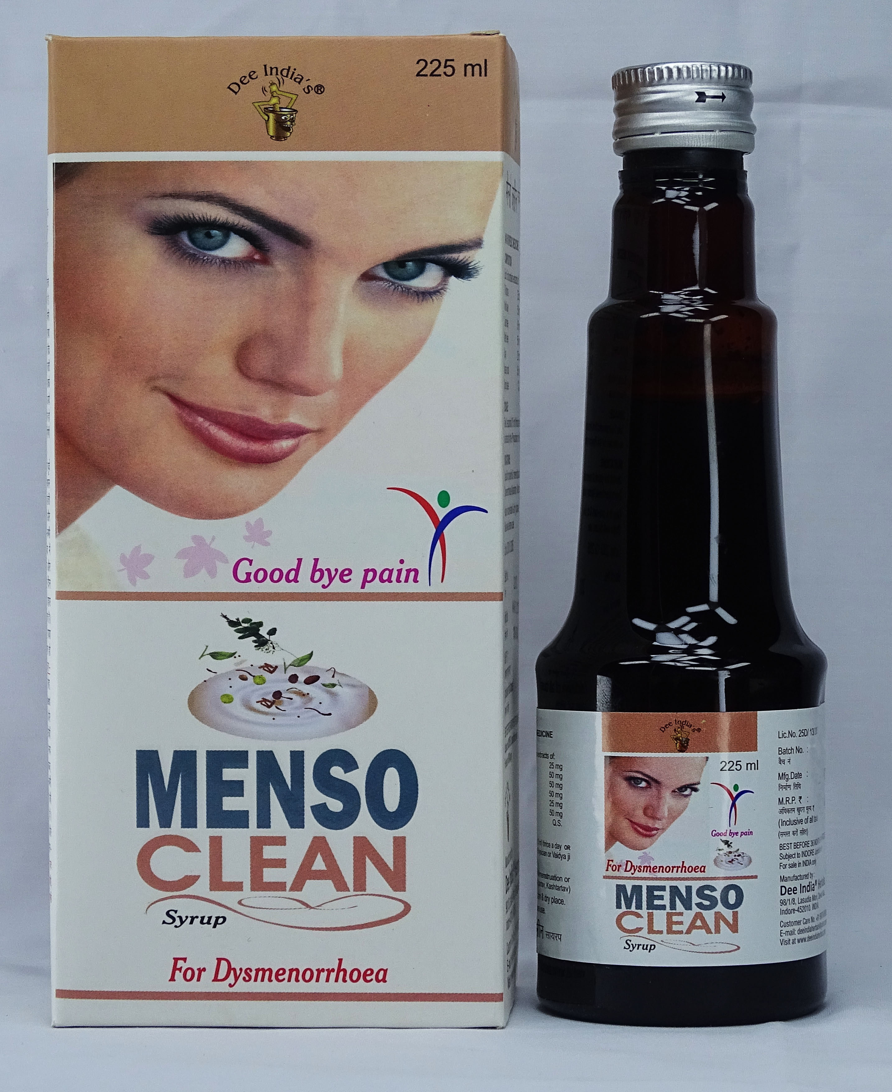 225 Ml Menso Clean Syrup Age Group: For Adults