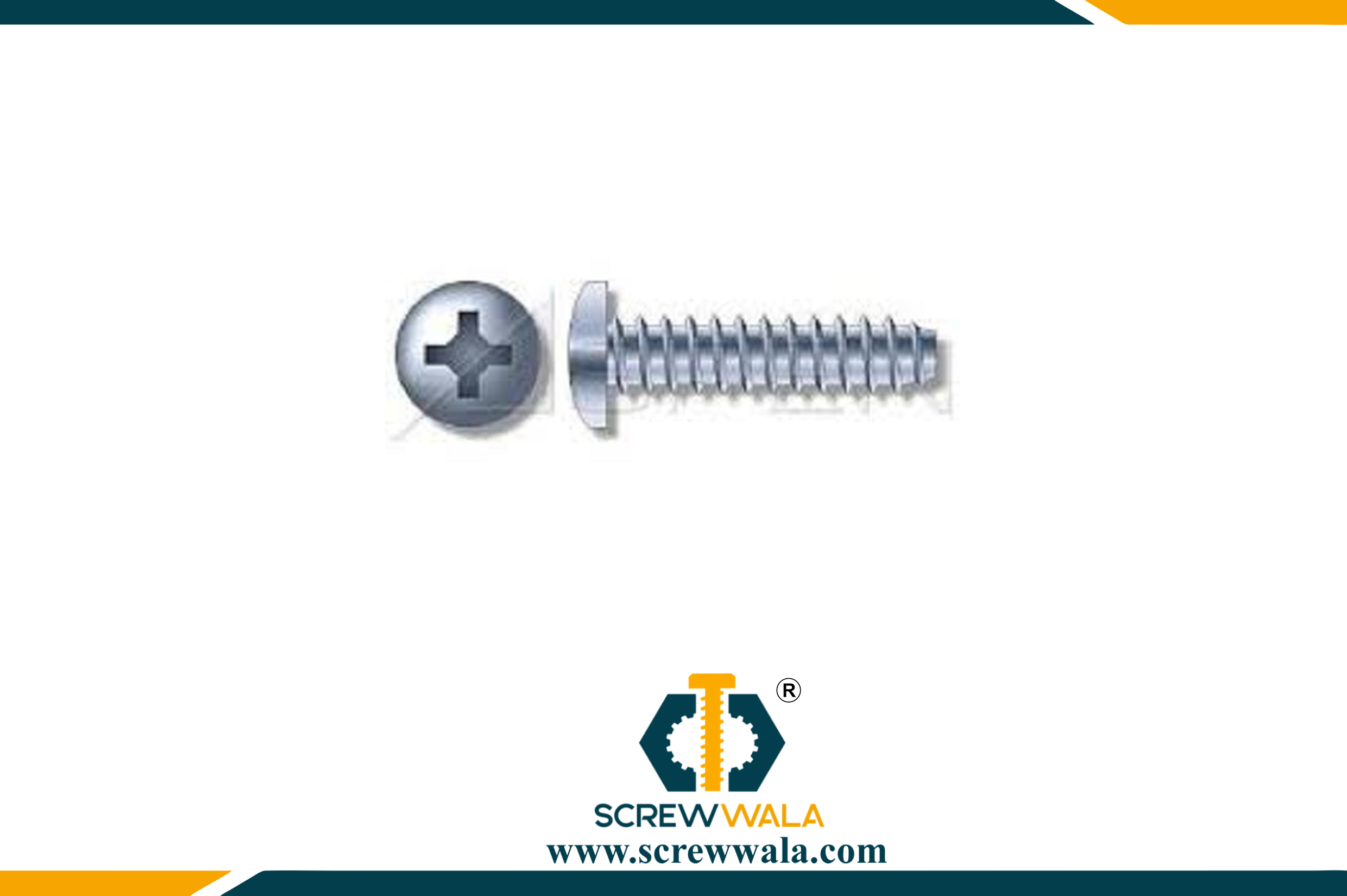 Ss Q Sheet Metal Screw - Stainless Steel, 4.5 Mm To 100 Mm Length, Nickel Finish, Pan Phi Head, Sizes No 2 And Above, Industrial Use, Variety Of Thread Types