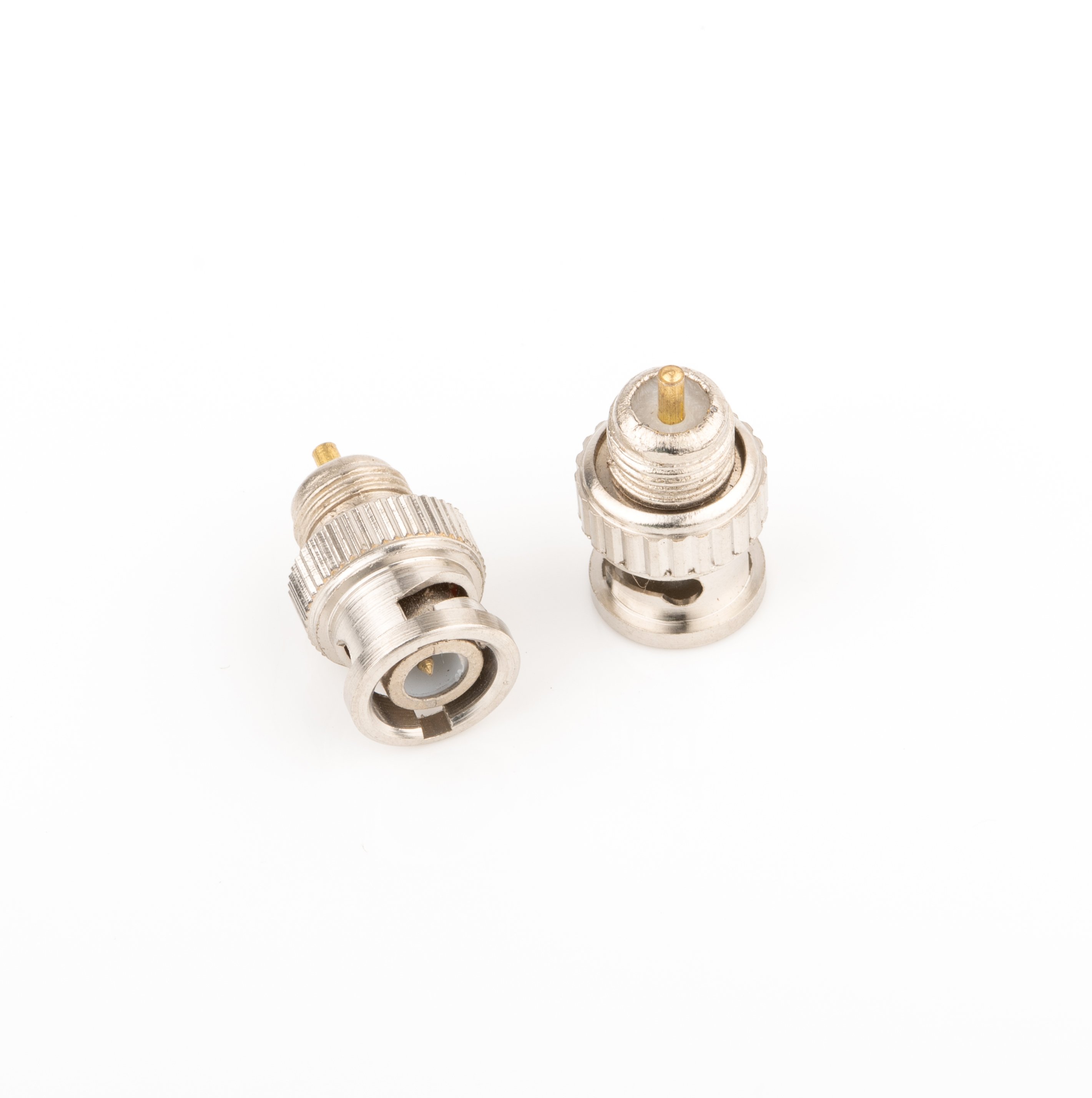 Bnc Connector - Specification Brand Custom Branding , Semi Gold Color, Silver Finish, 5000 Pcs Packaging, Warranty Included For Cctv System