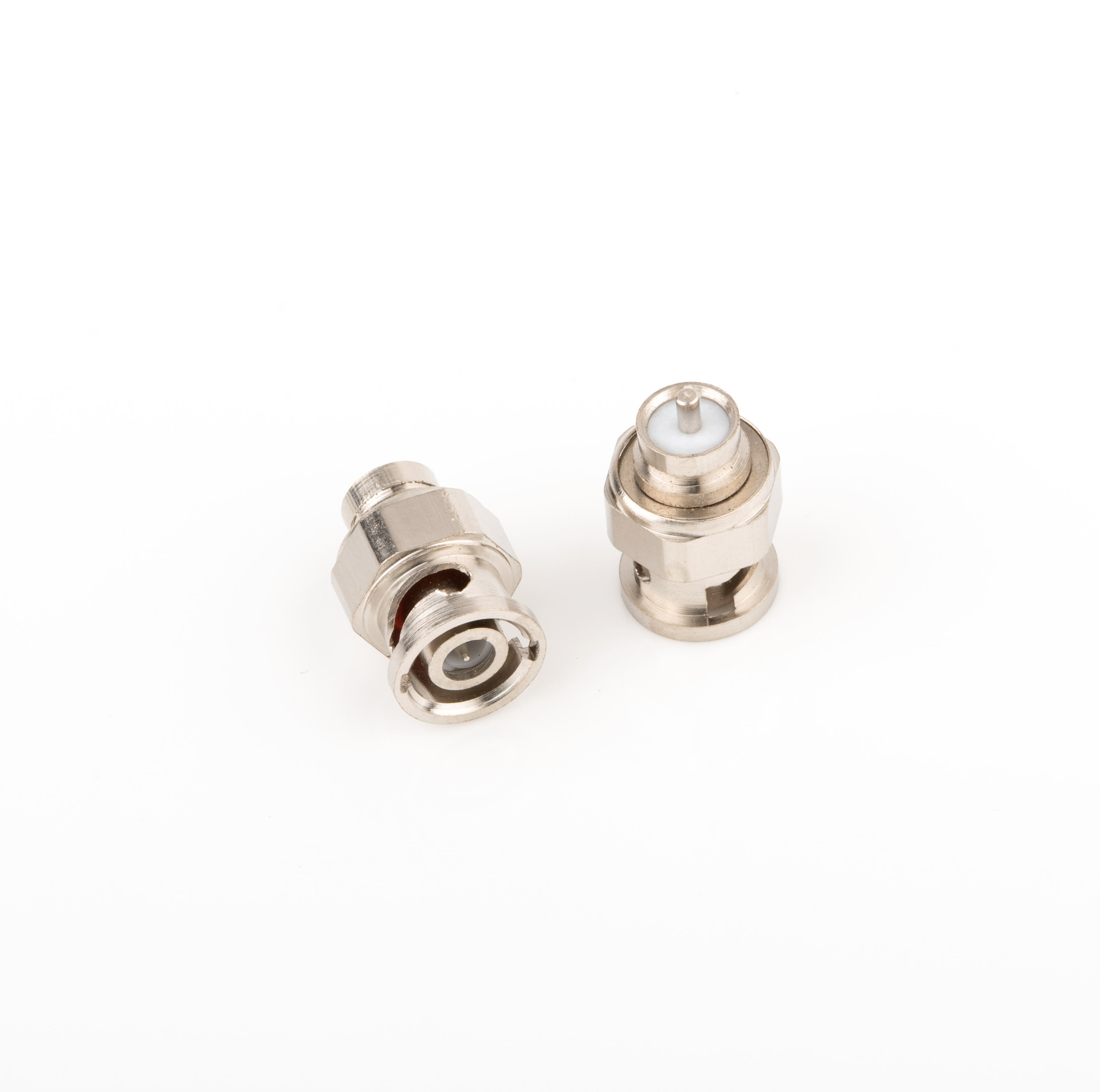 Bnc Connector - Specification Brand Custom Branding , Semi Gold Color, Silver Finish, 5000 Pcs Packaging, Warranty Included For Cctv System