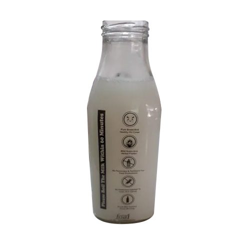 Juice Glass Bottle - Glass Material, Various Sizes Available | Airtight Sealed Lids, Eco-friendly, Reusable For Juice Storage