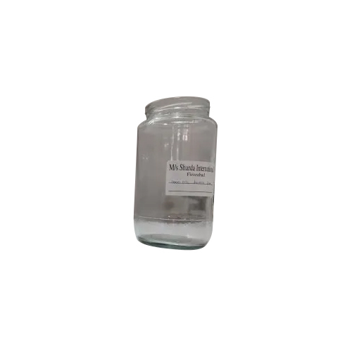 Glass Storage Jar - Lead Glass, Various Sizes Available | Airtight Lids, Eco-friendly Design, Polished Surface